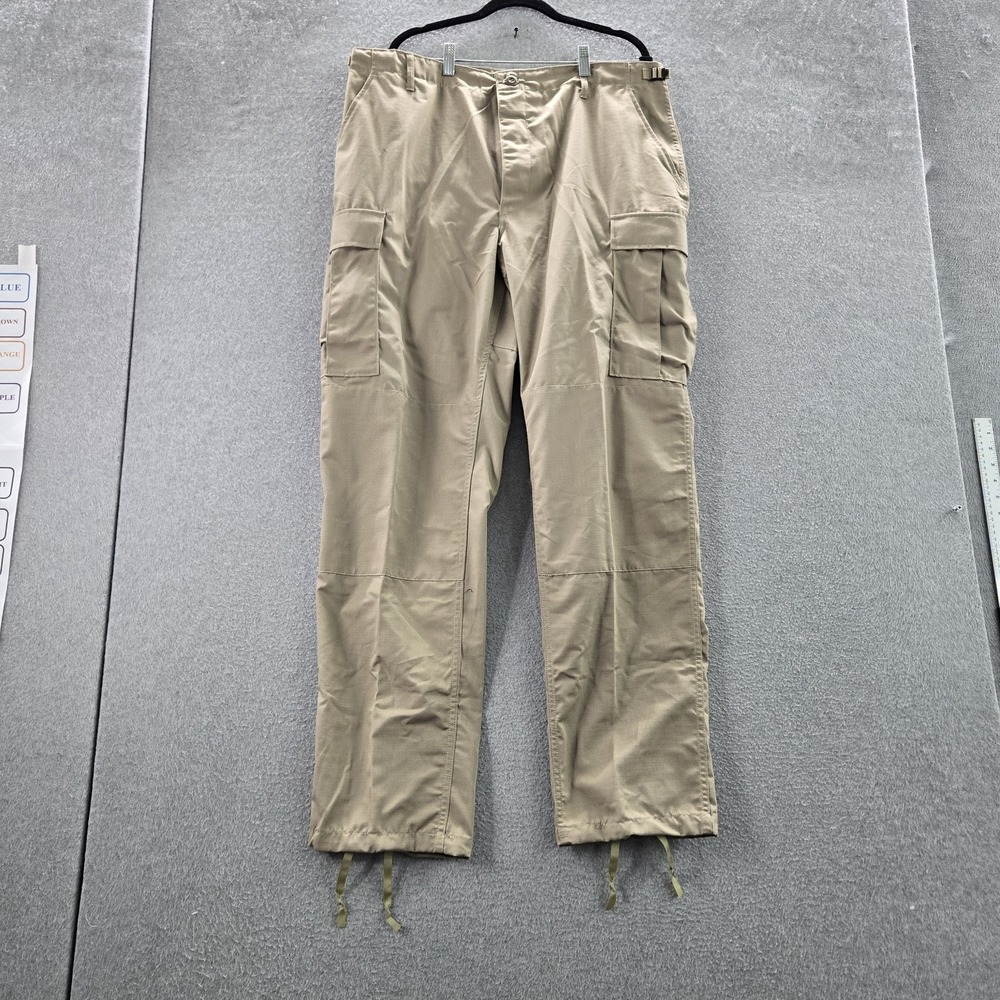 Propper Men Pants L Khaki Cargo‎ Ripstop F520138250 Gorpcore BDU Trouser NWT